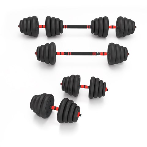 SGN130 PRO SET 6W1 ZESTAW CIĘŻARÓW 30KG HMS