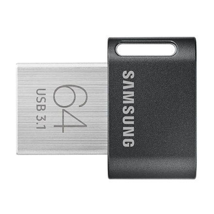 Samsung | FIT Plus | MUF-64AB/APC | 64 GB | USB 3.1 | Czarny/Srebrny Samsung | FIT Plus | MUF-64AB/APC | 64 GB | USB 3.1 | Czarny/Srebrny