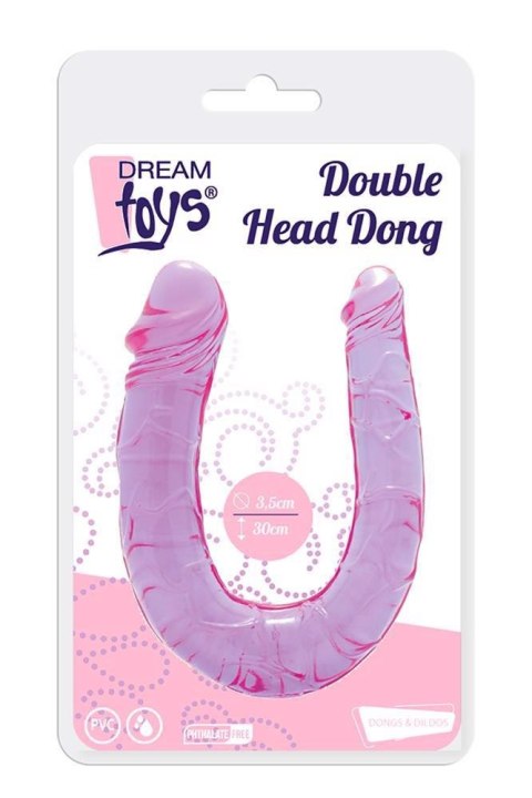 Silikonowe dildo dwie końcówki elastyczne 30cm Silikonowe dildo dwie końcówki elastyczne 30cm