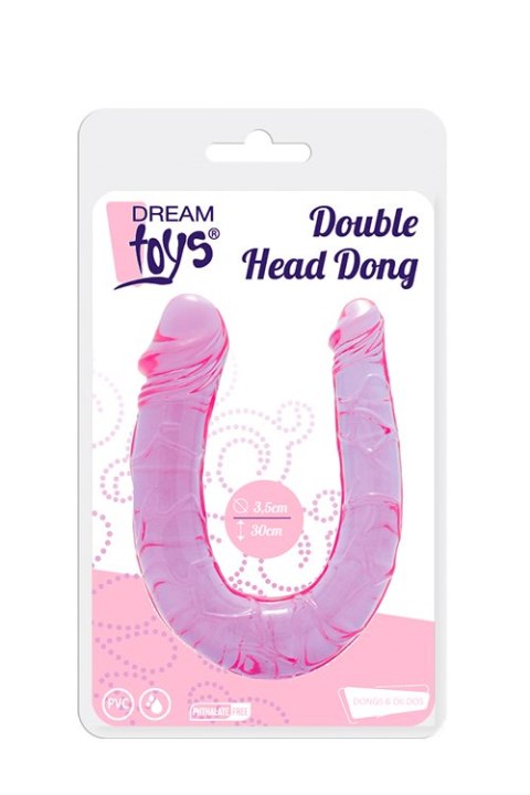 Silikonowe dildo dwie końcówki elastyczne 30cm Silikonowe dildo dwie końcówki elastyczne 30cm