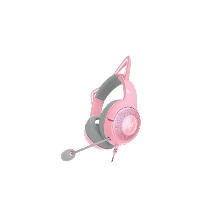 Razer | Zestaw słuchawkowy | Kraken Kitty V2 | Mikrofon | Przewodowy | Redukcja szumów | Nauszny Razer | Zestaw słuchawkowy | Kraken Kitty V2 | Mikrofon | Przewodowy | Redukcja szumów | Nauszny