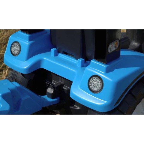 FALK Traktor Landini Niebieski na Pedały z Przyczepką od 3 Lat