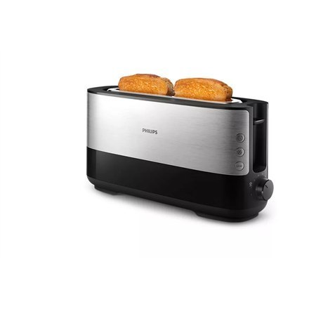 Philips | HD2692/90 Viva Collection | Toster | Moc 950 W | Liczba gniazd 2 | Materiał obudowy Metal/Plastik | Czarny Philips | HD2692/90 Viva Collection | Toster | Moc 950 W | Liczba gniazd 2 | Materiał obudowy Metal/Plastik | Czarny