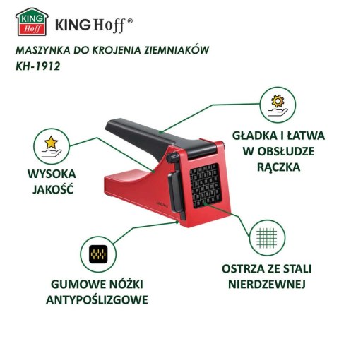 MASZYNKA DO KROJENIA FRYTEK WARZYW  KH-1912 