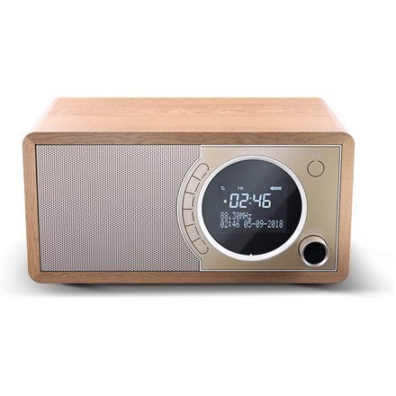 Radio cyfrowe Sharp DR-450(BR), FM/DAB/DAB+, Bluetooth 4.2, funkcja alarmu, brązowy | Sharp | Radio cyfrowe | DR-450(BR) | brązo Radio cyfrowe Sharp DR-450(BR), FM/DAB/DAB+, Bluetooth 4.2, funkcja alarmu, brązowy | Sharp | Radio cyfrowe | DR-450(BR) | brązo