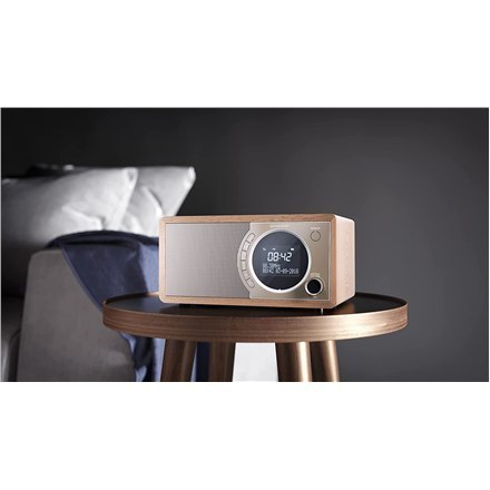 Radio cyfrowe Sharp DR-450(BR), FM/DAB/DAB+, Bluetooth 4.2, funkcja alarmu, brązowy | Sharp | Radio cyfrowe | DR-450(BR) | brązo Radio cyfrowe Sharp DR-450(BR), FM/DAB/DAB+, Bluetooth 4.2, funkcja alarmu, brązowy | Sharp | Radio cyfrowe | DR-450(BR) | brązo