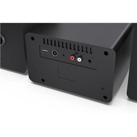 Sharp XL-B520D(BK) Tokyo Hi-Fi Micro System 2.0, FM/DAB/DAB+/USB, CD, Bluetooth 5.0, Aux-in, czarny | Sharp | Tokyo Hi-Fi Micro