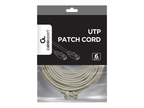 Cablexpert UTP Cat6 Patch cord, grey, 10 m Cablexpert UTP Cat6 Patch cord, grey, 10 m