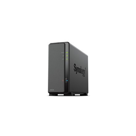 Synology | Tower NAS | DS124 | do 1 HDD/SSD | Realtek | RTD1619B | Częstotliwość procesora 1,7 GHz | 1 GB | DDR4 Synology | Tower NAS | DS124 | do 1 HDD/SSD | Realtek | RTD1619B | Częstotliwość procesora 1,7 GHz | 1 GB | DDR4