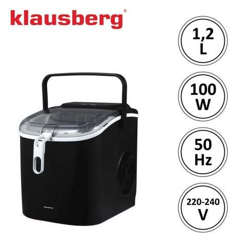AUTOMATYCZNA KOSTKARKA DO LODU 1,2L 100W KLAUSBERG KB-7882 KLAUSBERG