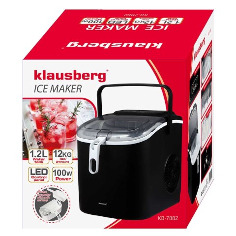 AUTOMATYCZNA KOSTKARKA DO LODU 1,2L 100W KLAUSBERG KB-7882 KLAUSBERG