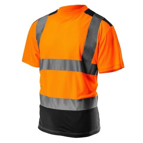 KOSZULKA T-SHIRT OSTRZEGAWCZY CIEMNY DÓŁ POMARAŃCZOWY XL KOSZULKA T-SHIRT OSTRZEGAWCZY CIEMNY DÓŁ POMARAŃCZOWY XL