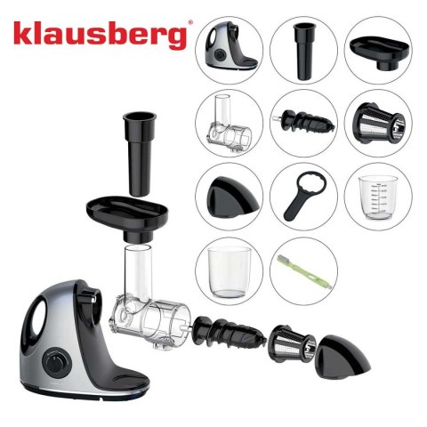SOKOWIRÓWKA WYCISKARKA WOLNOOBROTOWA KLAUSBERG KB-7863 KLAUSBERG