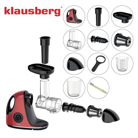 SOKOWIRÓWKA WYCISKARKA WOLNOOBROTOWA KLAUSBERG KB-7865 KLAUSBERG