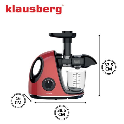SOKOWIRÓWKA WYCISKARKA WOLNOOBROTOWA KLAUSBERG KB-7865 KLAUSBERG