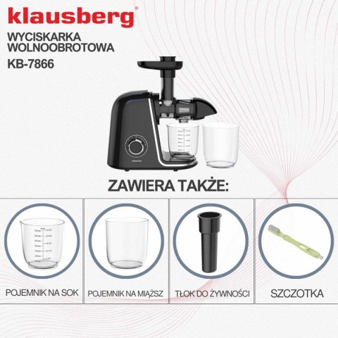 SOKOWIRÓWKA WYCISKARKA WOLNOOBROTOWA  KB-7866 