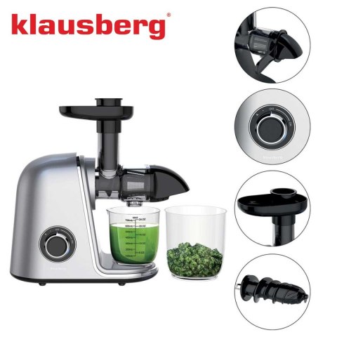 SOKOWIRÓWKA WYCISKARKA WOLNOOBROTOWA KLAUSBERG KB-7868 KLAUSBERG