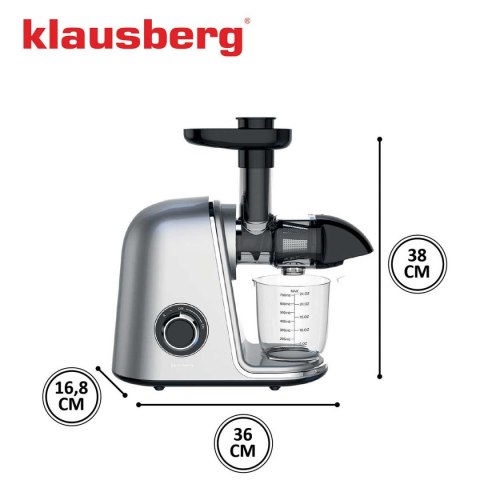 SOKOWIRÓWKA WYCISKARKA WOLNOOBROTOWA KLAUSBERG KB-7868 KLAUSBERG