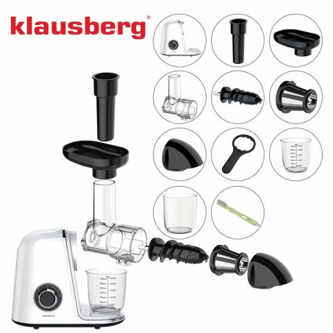 SOKOWIRÓWKA WYCISKARKA WOLNOOBROTOWA KLAUSBERG KB-7869 KLAUSBERG