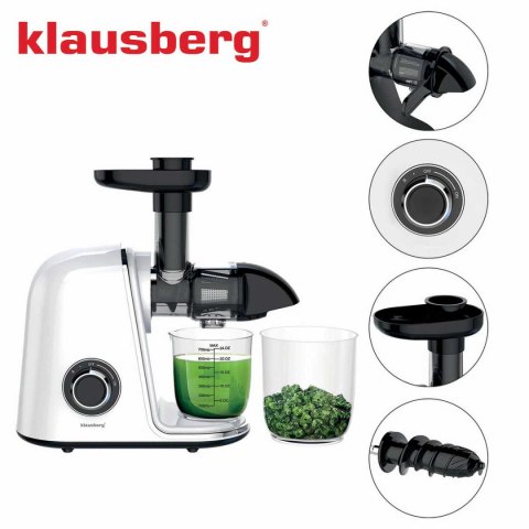 SOKOWIRÓWKA WYCISKARKA WOLNOOBROTOWA KLAUSBERG KB-7869 KLAUSBERG