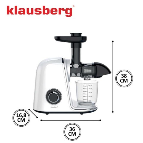 SOKOWIRÓWKA WYCISKARKA WOLNOOBROTOWA KLAUSBERG KB-7869 KLAUSBERG