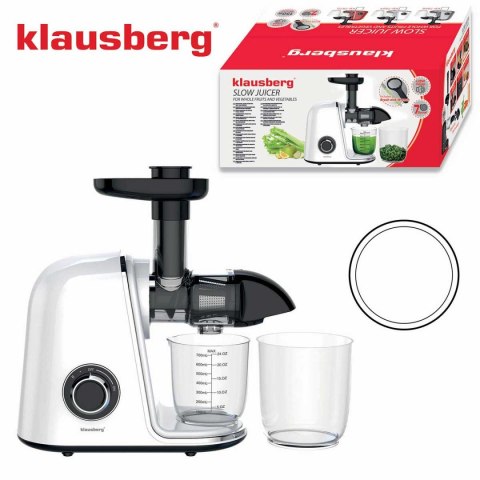 SOKOWIRÓWKA WYCISKARKA WOLNOOBROTOWA KLAUSBERG KB-7869 KLAUSBERG