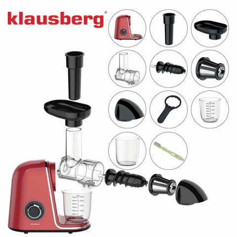 SOKOWIRÓWKA WYCISKARKA WOLNOOBROTOWA KLAUSBERG KB-7870 KLAUSBERG