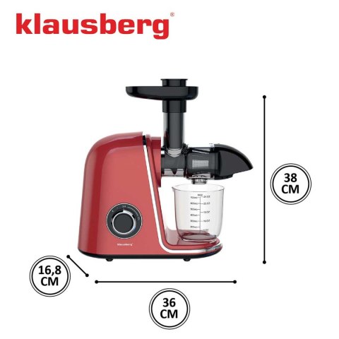 SOKOWIRÓWKA WYCISKARKA WOLNOOBROTOWA KLAUSBERG KB-7870 KLAUSBERG