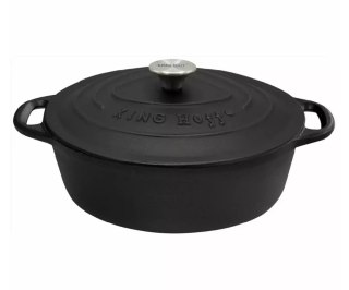 BRYTFANNA ŻELIWNA 33cm 6,2L KINGHOFF KH-1531 KINGHOFF