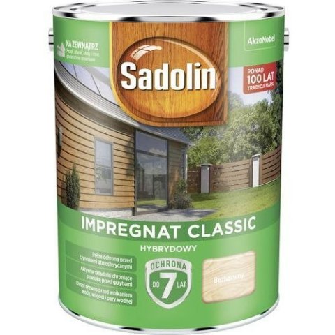 SADOLIN CLASSIC HYBRYDOWY 7 LAT BEZBARWNY 4.5L SADOLIN CLASSIC HYBRYDOWY 7 LAT BEZBARWNY 4.5L
