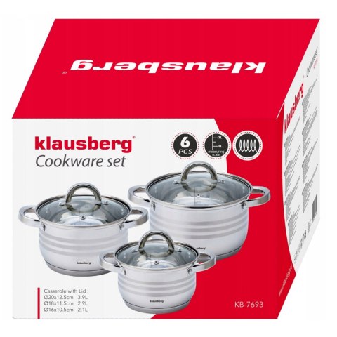 ZESTAW GARNKÓW 6 ELEMENTÓW  KB-7693 