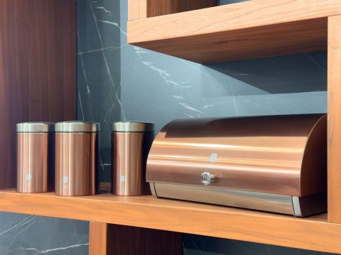 CHLEBAK Z ZESTAWEM POJEMNIKÓW BERLINGER HAUS BH-6730 ROSE GOLD BERLINGER HAUS
