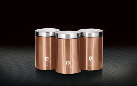 CHLEBAK Z ZESTAWEM POJEMNIKÓW BERLINGER HAUS BH-6730 ROSE GOLD BERLINGER HAUS