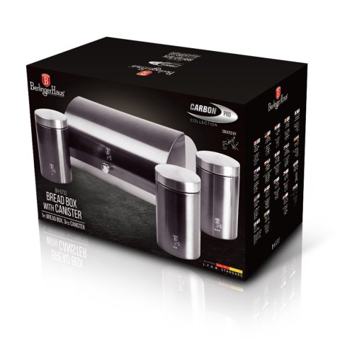 CHLEBAK Z ZESTAWEM POJEMNIKÓW  BH-6732 CARBON PRO 