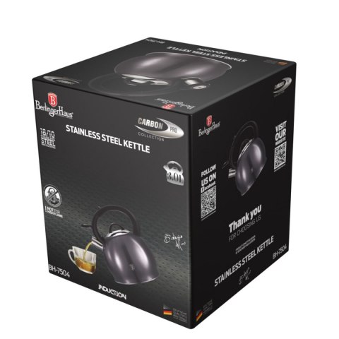 CZAJNIK 3L BERLINGER HAUS BH-7504 Z GWIZDKIEM CARBON PRO BERLINGER HAUS CZAJNIK 3L BERLINGER HAUS BH-7504 Z GWIZDKIEM CARBON PRO BERLINGER HAUS