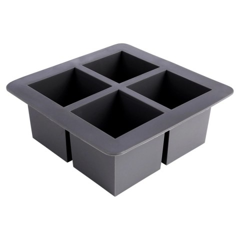 FORMA SILIKONOWA NA 4 KOSTKI LODOWE BARMAŃSKIE XXL DO DRINKÓW 259654 EXCELLENT HOUSWARE