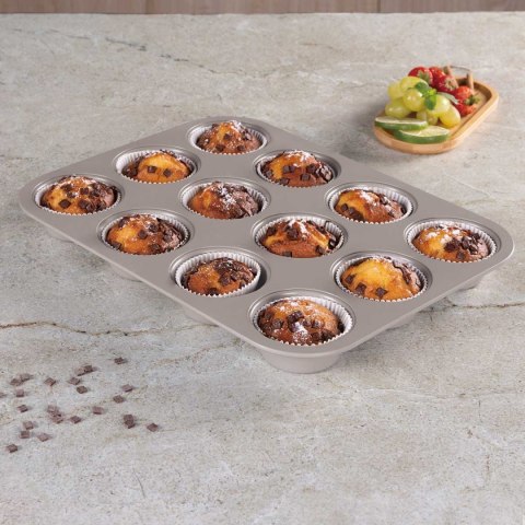 FORMA TYTANOWA DO 12 MUFFINEK BERLINGER HAUS BH-7947 TAUPE BERLINGER HAUS