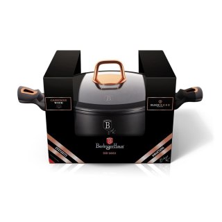 GARNEK GRANITOWY 24cm BERLINGER HAUS BLACK ROSE BH-1642 BERLINGER HAUS