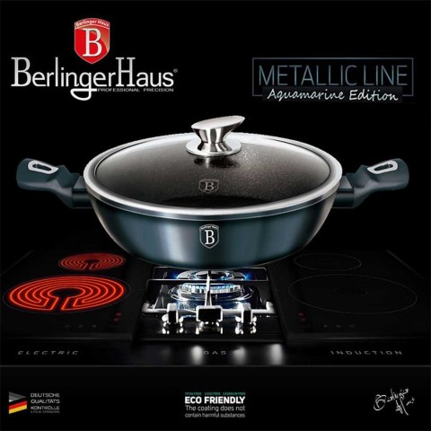 GARNEK GRANITOWY 28cm BERLINGER HAUS AQUAMARINE LINE BH-1877 BERLINGER HAUS GARNEK GRANITOWY 28cm BERLINGER HAUS AQUAMARINE LINE BH-1877 BERLINGER HAUS