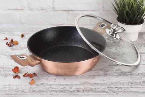 GARNEK GRANITOWY 28cm BERLINGER HAUS BH-1519 ROSE GOLD BERLINGER HAUS