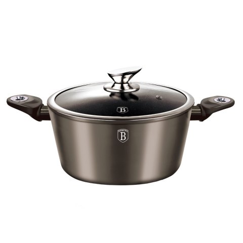 GARNEK GRANITOWY 28cm BERLINGER HAUS CARBON METALLIC LINE BH-1236 BERLINGER HAUS GARNEK GRANITOWY 28cm BERLINGER HAUS CARBON METALLIC LINE BH-1236 BERLINGER HAUS