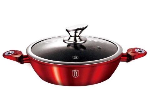 GARNEK GRANITOWY 28cm BERLINGER HAUS RED METALLIC LINE BH-1263 BERLINGER HAUS