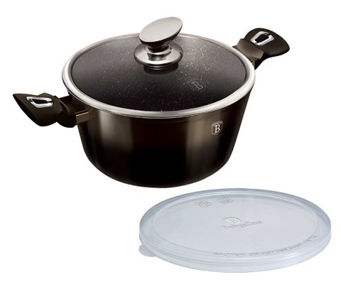 GARNEK GRANITOWY 28cm BERLINGERHAUS BH-6606 SHINY BLACK BERLINGER HAUS