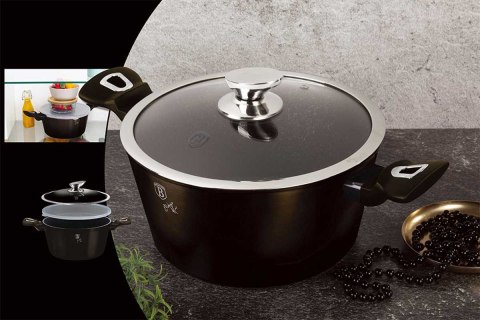 GARNEK GRANITOWY 28cm BERLINGERHAUS BH-6606 SHINY BLACK BERLINGER HAUS