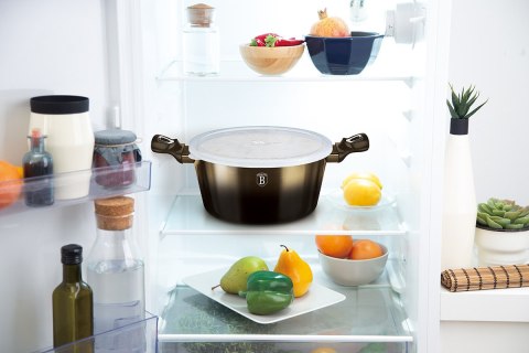 GARNEK GRANITOWY 28cm BERLINGERHAUS BH-6606 SHINY BLACK BERLINGER HAUS