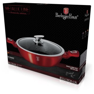 GARNEK GRANITOWY 32cm BERLINGER HAUS BURGUNDY BH-1264 BERLINGER HAUS