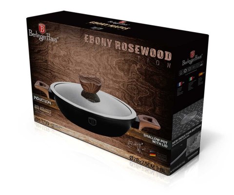 GARNEK GRANITOWY BERLINGER 28cm BH-1739 EBONY ROSEWOOD BERLINGER HAUS