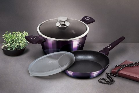 GARNEK I PATELNIA BERLINGER HAUS BH-7102 PURPLE BERLINGER HAUS