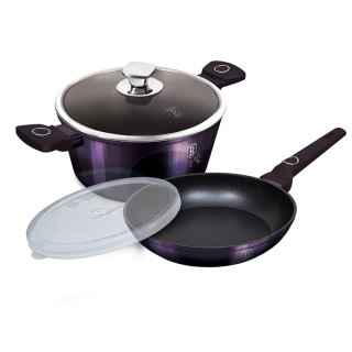 GARNEK I PATELNIA BERLINGER HAUS BH-7102 PURPLE BERLINGER HAUS