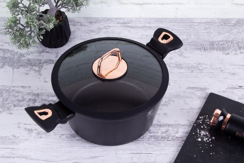GARNEK I PATELNIA BERLINGER HAUS BH-7741 BLACK ROSE BERLINGER HAUS